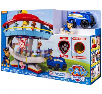 Paw Patrol HQ playset with 1 figurine and car