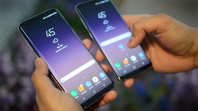 Comparing the Samsung Galaxy S8 and S8 Plus 2017
